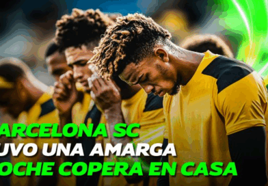 Barcelona SC tuvo una amarga noche copera en casa