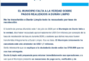 Consorcio Durán Limpio , pronunciamiento